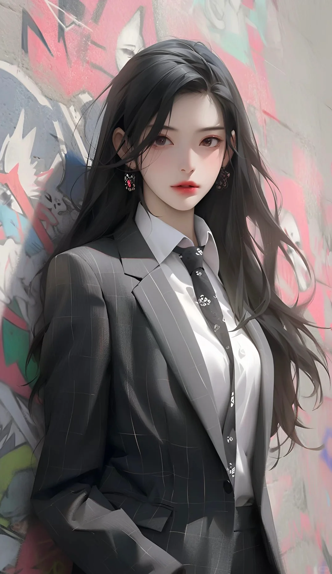 高清全面屏美女壁纸_美女照片背影侧面唯美