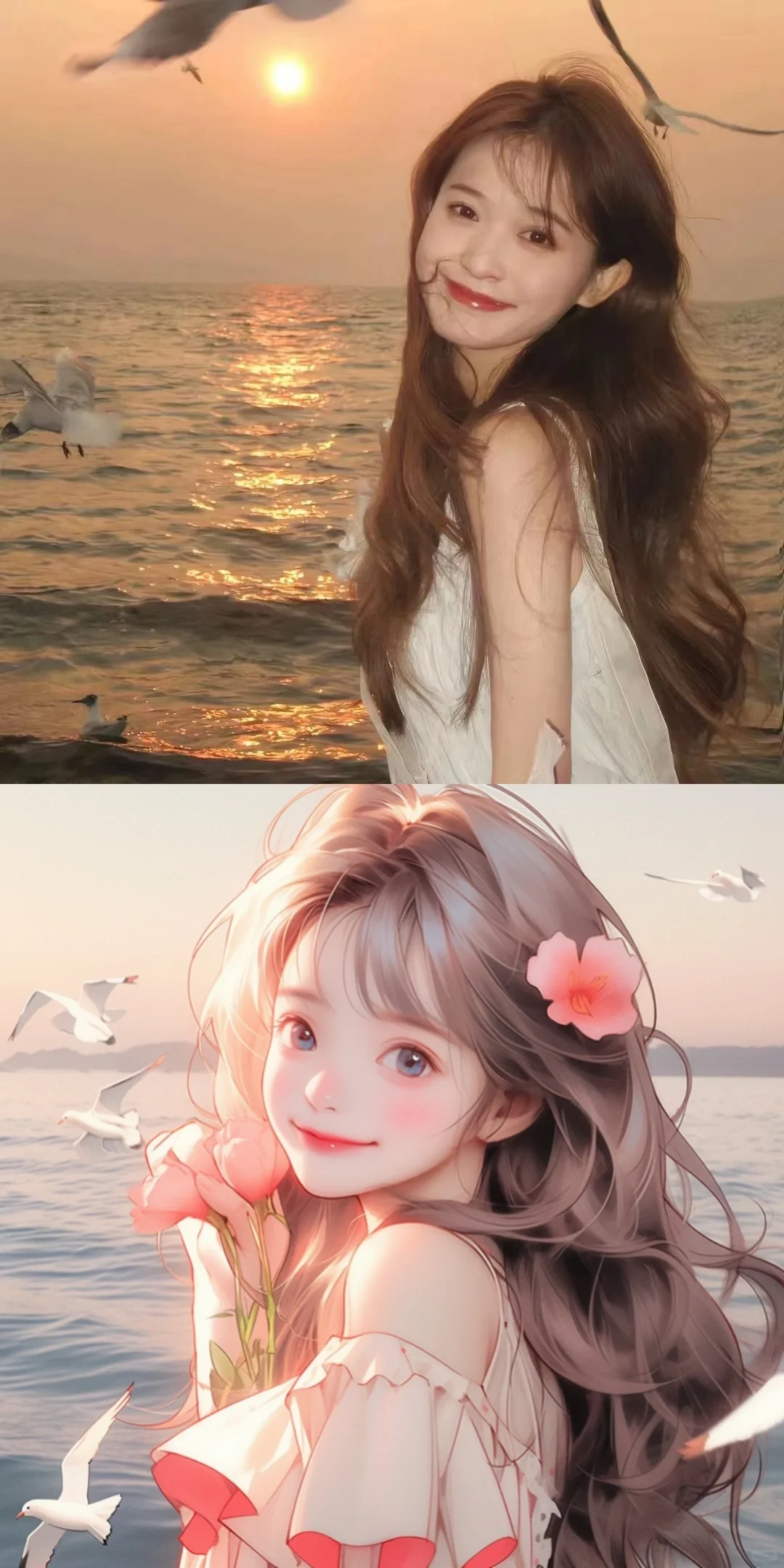 高光奶油_美女图片微信头像背影