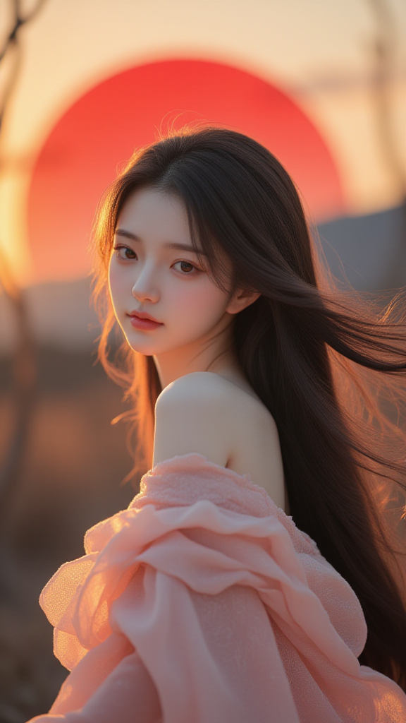 美女照片背影侧面_美女照片大全壁纸高清