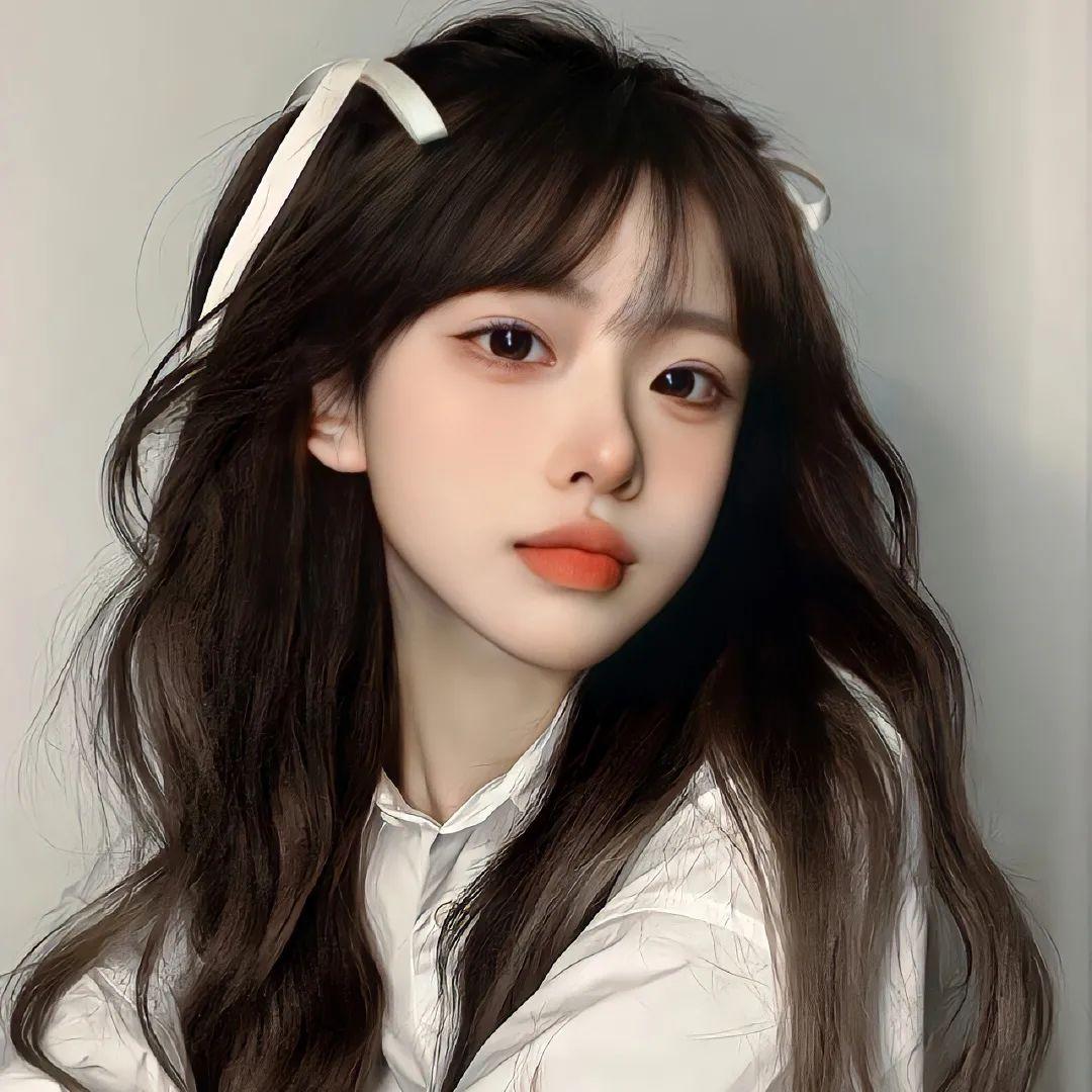 唯美头像背影小红书_美女头像真人