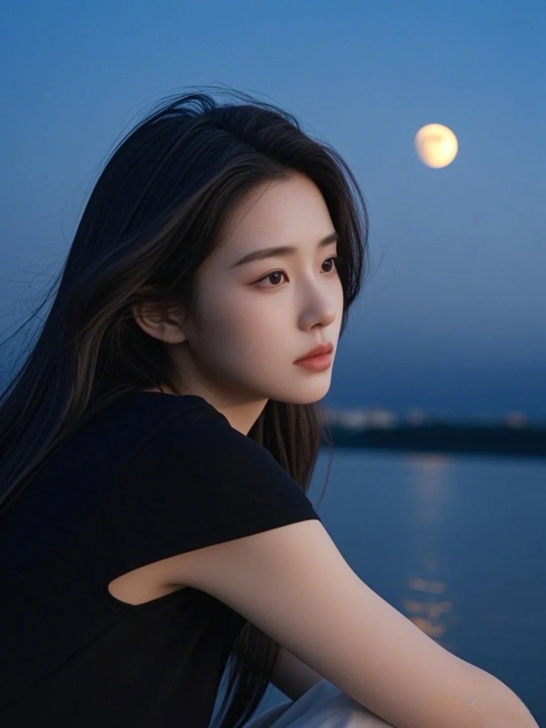 三八妇女节女神节女王节唯美浪漫人物剪影背景图片素材_美女壁纸动漫