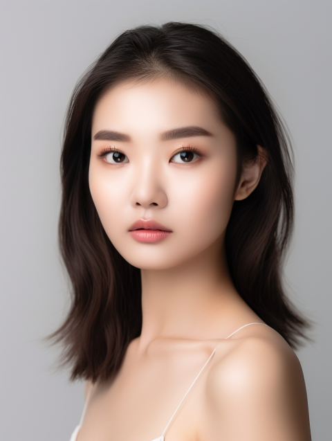 妇女节唯美感女性花海蝴蝶天空背景_美女壁纸