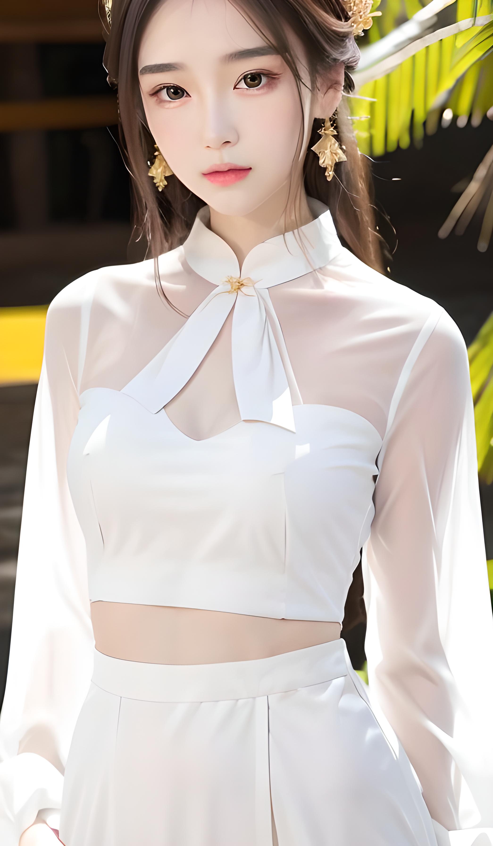 美女头像真人侧脸_美女自拍