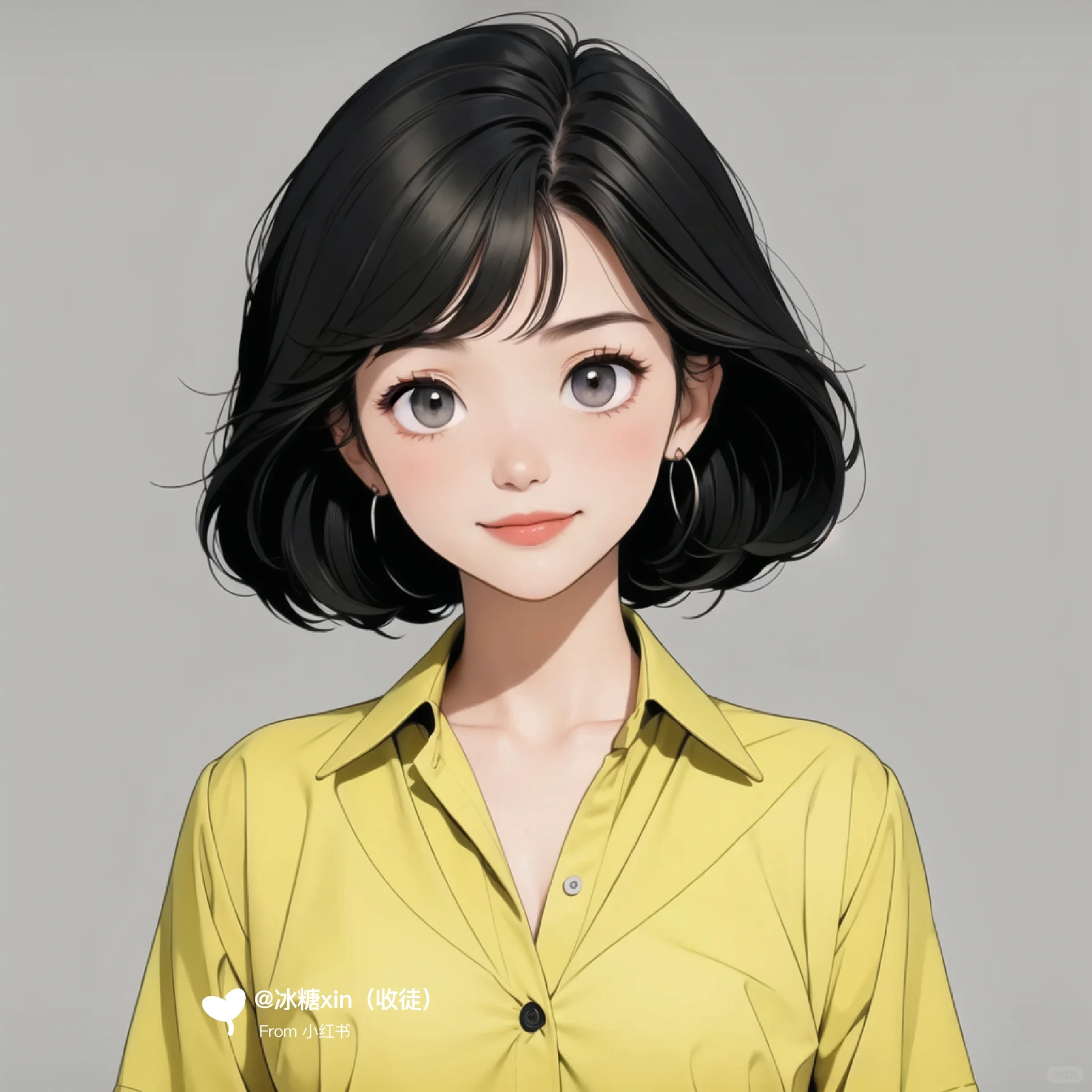 日本漫画风格女孩比基尼夏天分离着色可爱的榴弹发射器图像可爱艺术_美女照片游泳写真素材