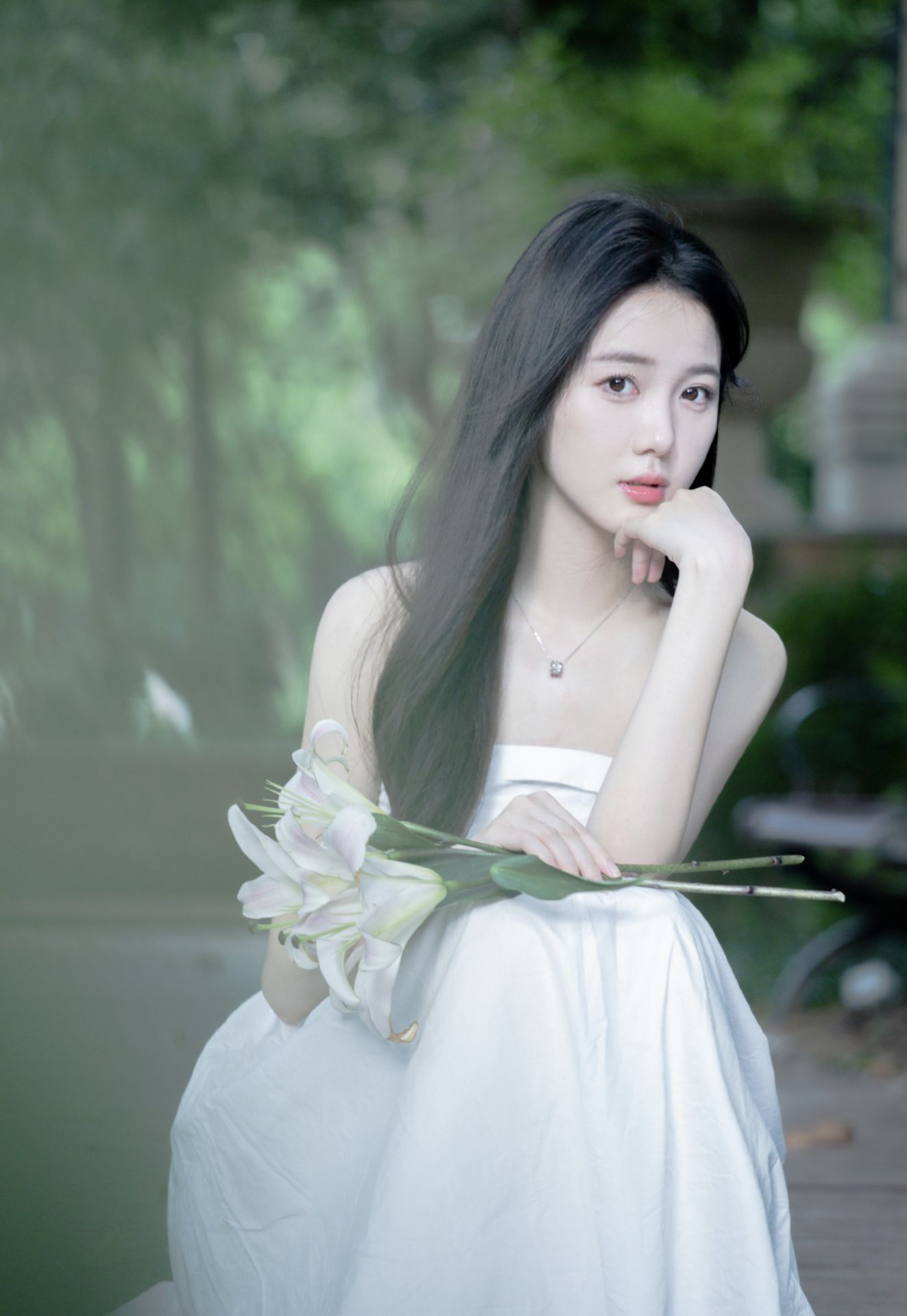 美女壁纸好可爱好清纯_美女头像真人