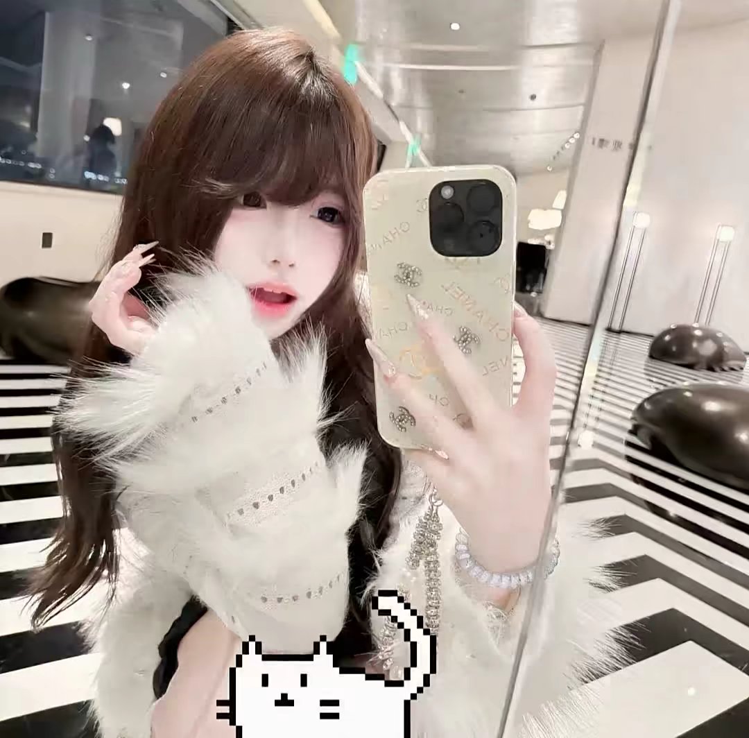 光影头像小瓶_美女高雅造型