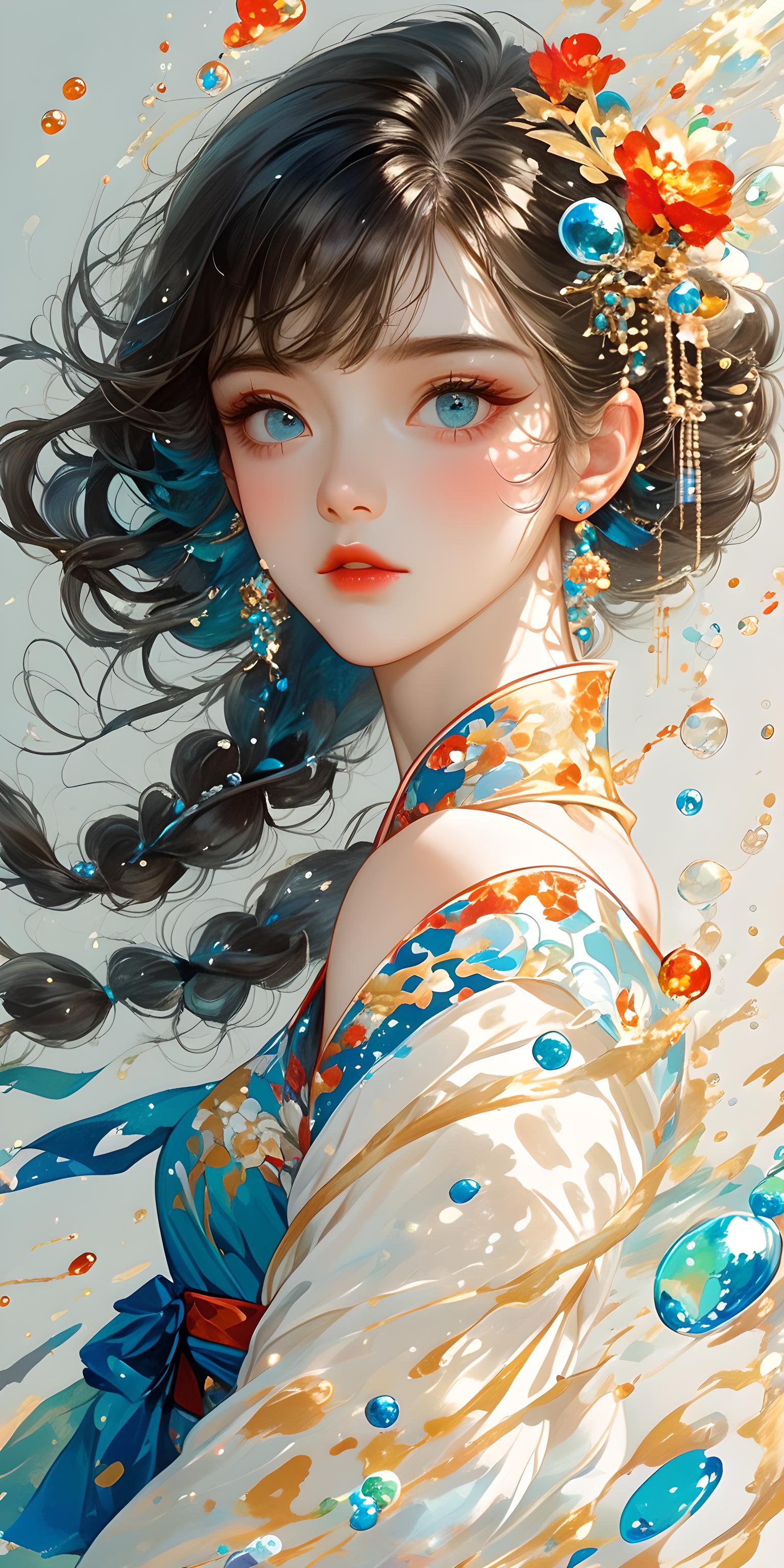 美女照片_美女高雅造型