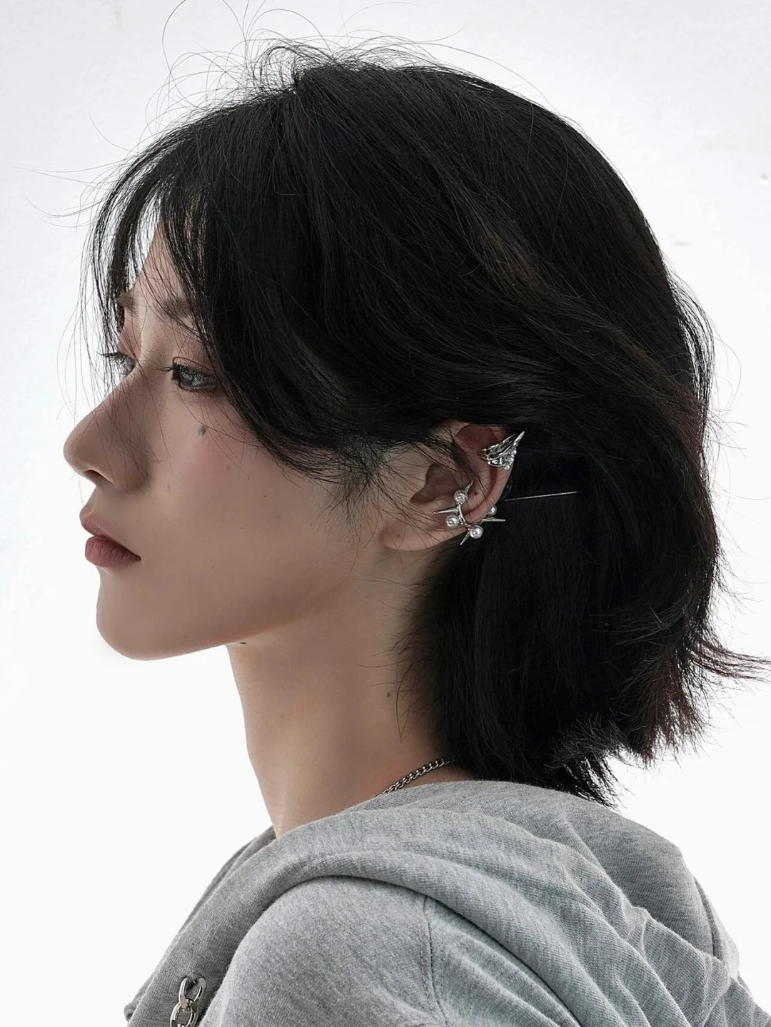 光影头像_美女高雅造型